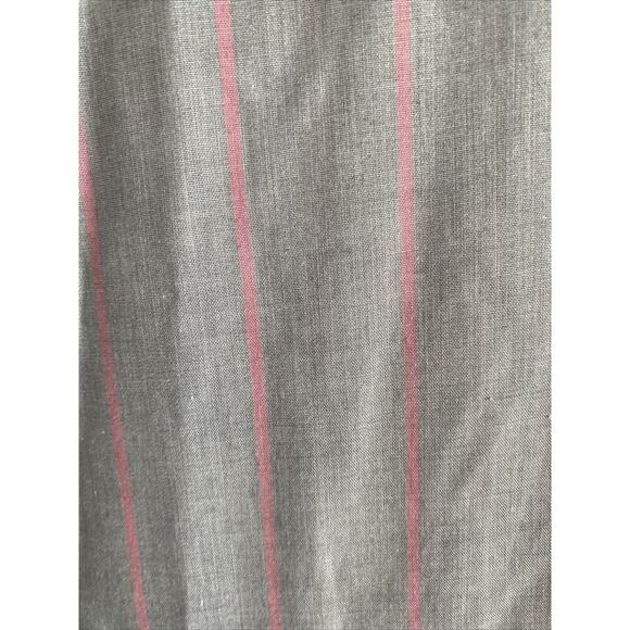 Vintage Levis Mens Large WPL 423 Gray Chambray Button Down Pink Stripe - Picture 6 of 7